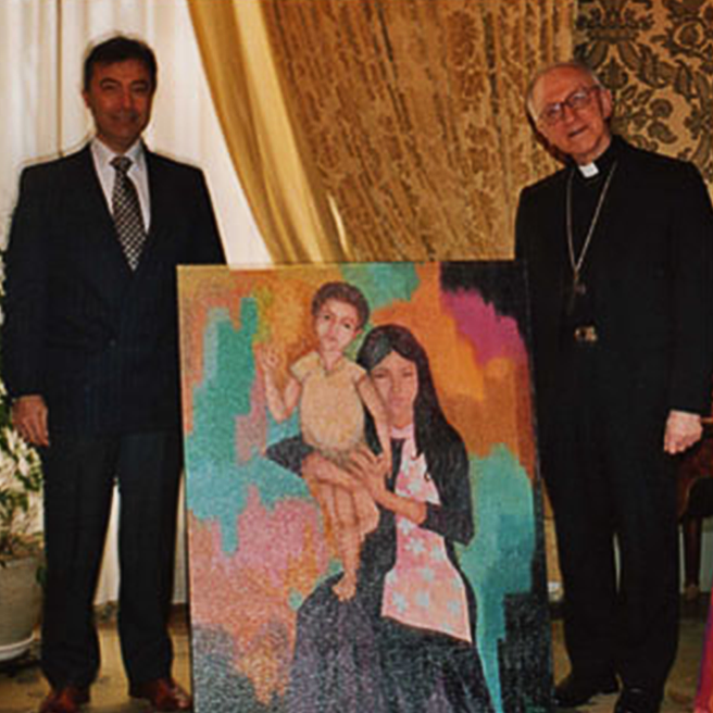 Garo et Mgr Baldelli, Nonce Apostolique