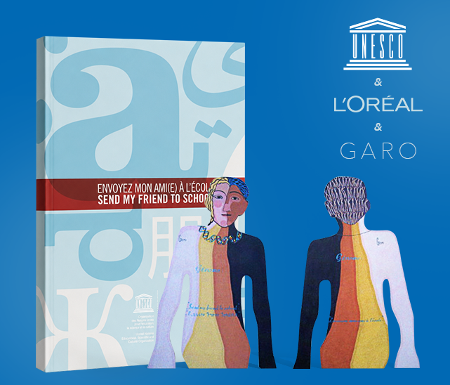 Garo et l'UNESCO, ouvrage avec L'Oréal
